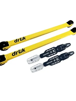 Top Prodej Drlik Classic Alu 1.0 + Rottefella Rollerski kolečkové lyže 41-43